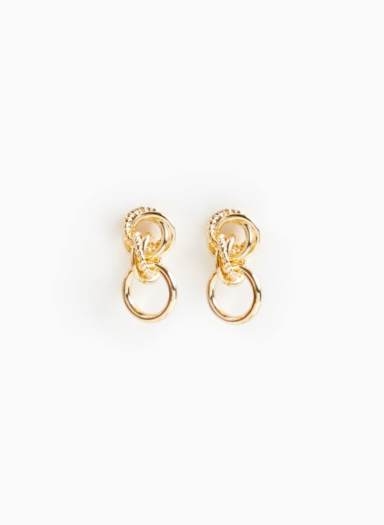 Three Tier Dangle Earrings