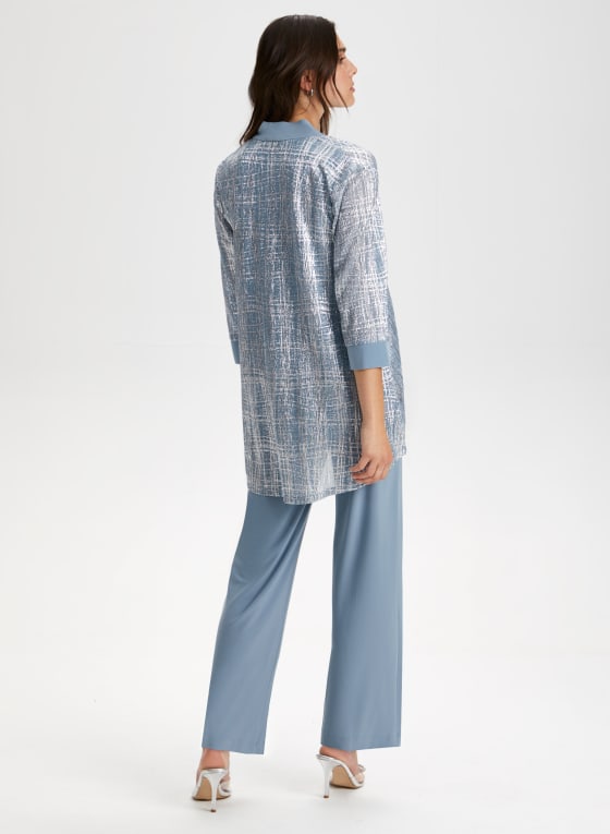 3-Piece Silver Foil Print Set