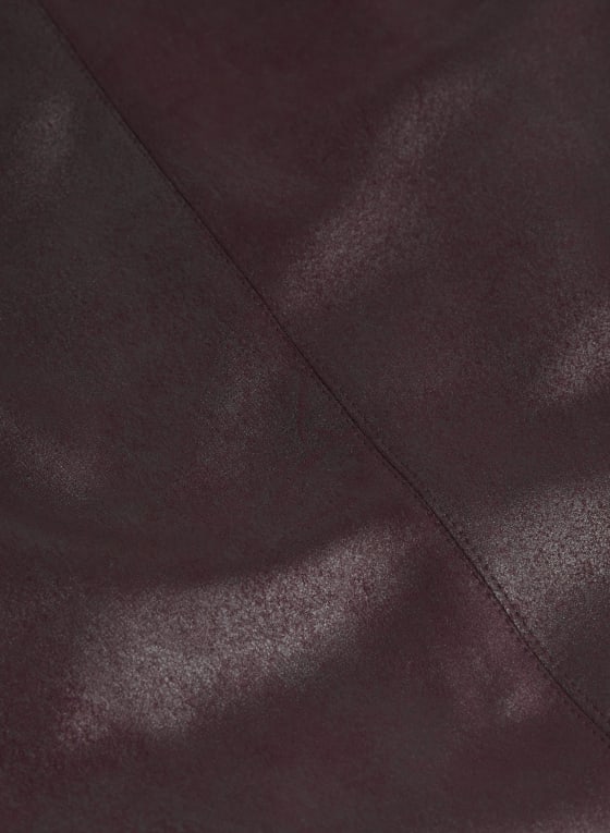 Distressed Two Tone Skirt