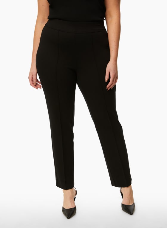 Pull-On Seam Detail Pants