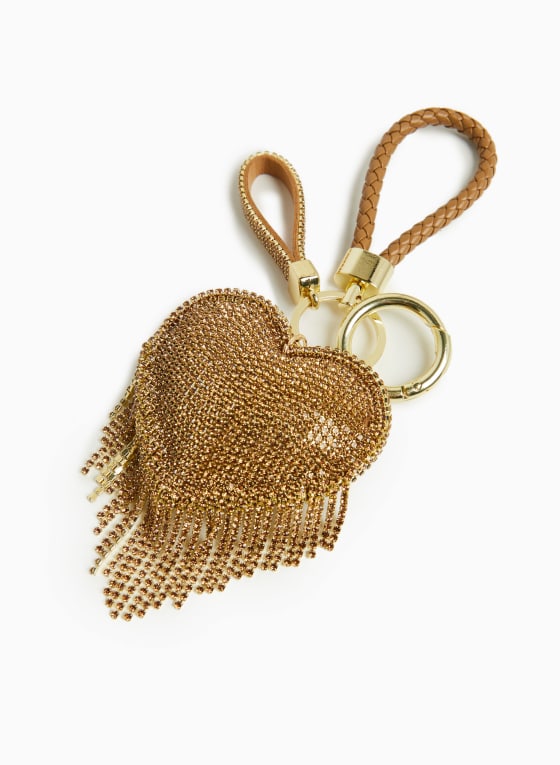 Crystal Heart Key Chain