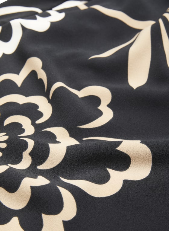 Floral Print Wide Legs Pants