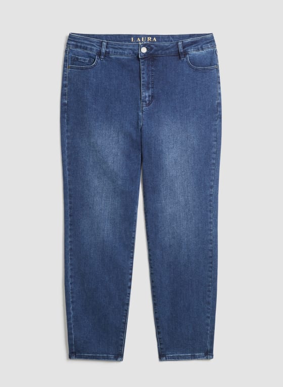 Essential High Rise Slim Leg Jeans