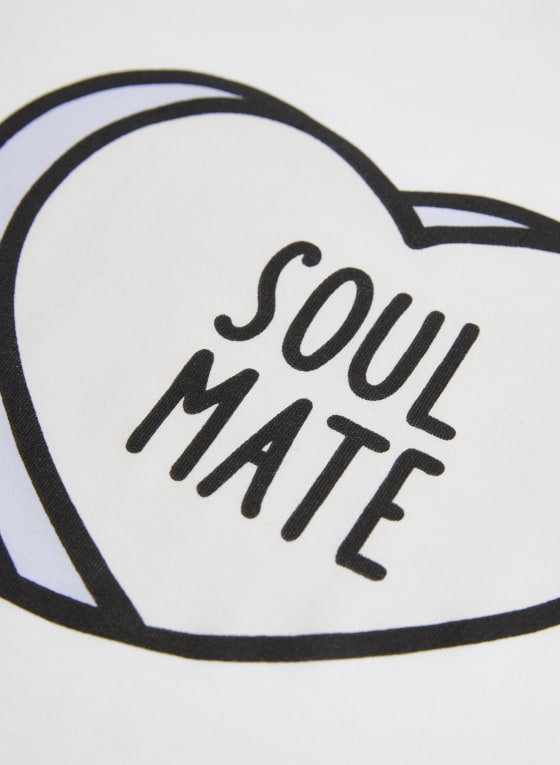 Graphic Print PJ Top