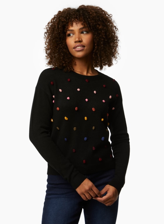 Charlie B - Pompom Detail Sweater