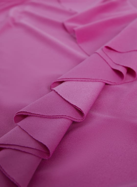 Ruffle Front Sleeveless Top