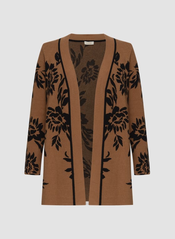 Floral Print Cardigan