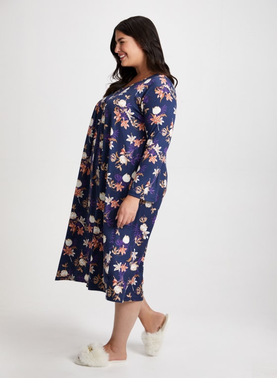 Floral Print Nightgown