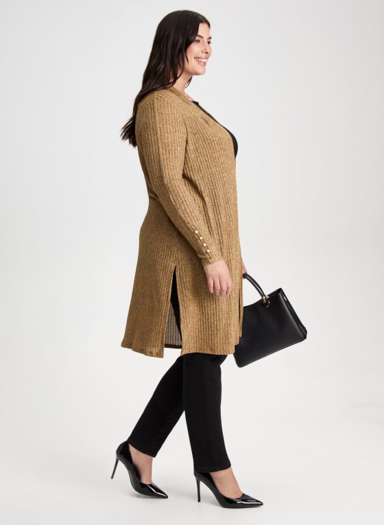 Open Front Cardigan Top