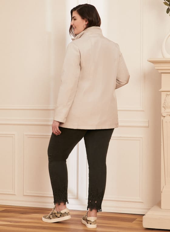 Removable Hood Raincoat