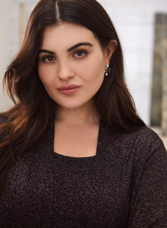 Fooler Cardigan With Shimmer