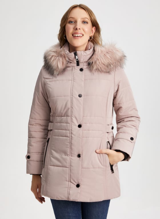 Quilted Vegan Down Coat