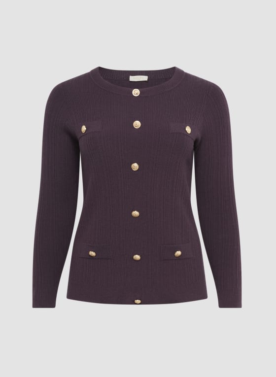 Button Detail Sweater