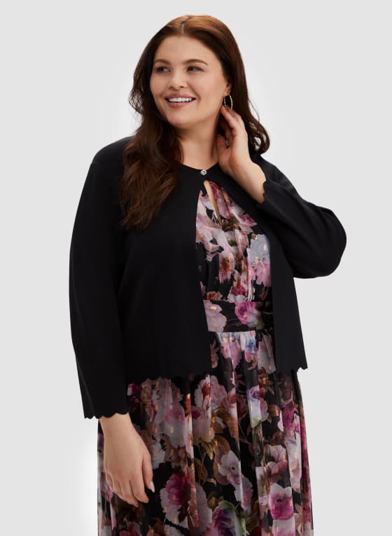 Scallop Detail Bolero