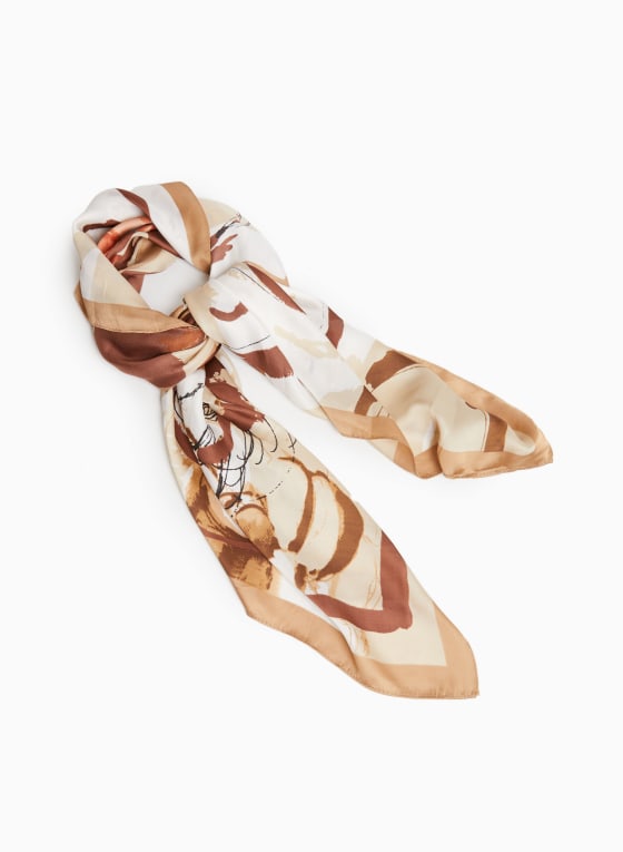 Floral Motif Scarf
