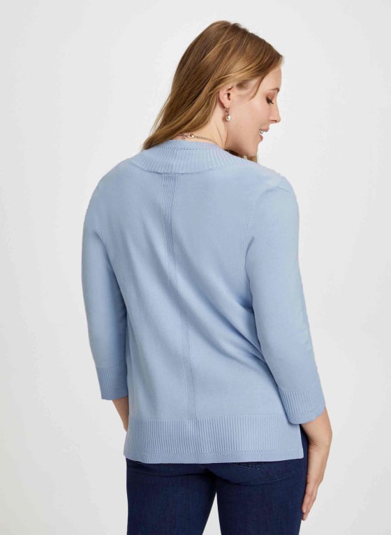 Short Rib Detail Cardigan