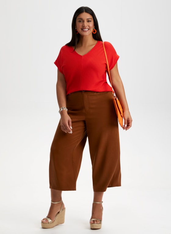Ribbed Knit Top