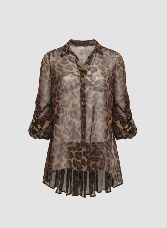 Animal Motif Blouse