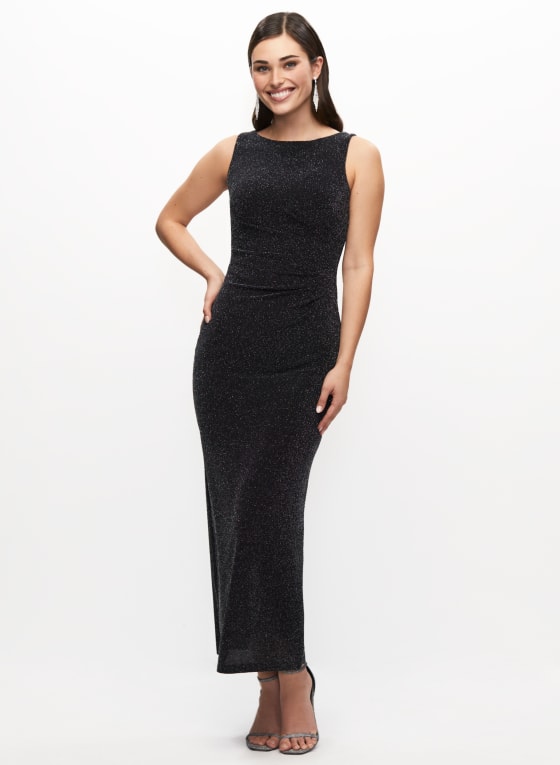Sleeveless Glitter Dress