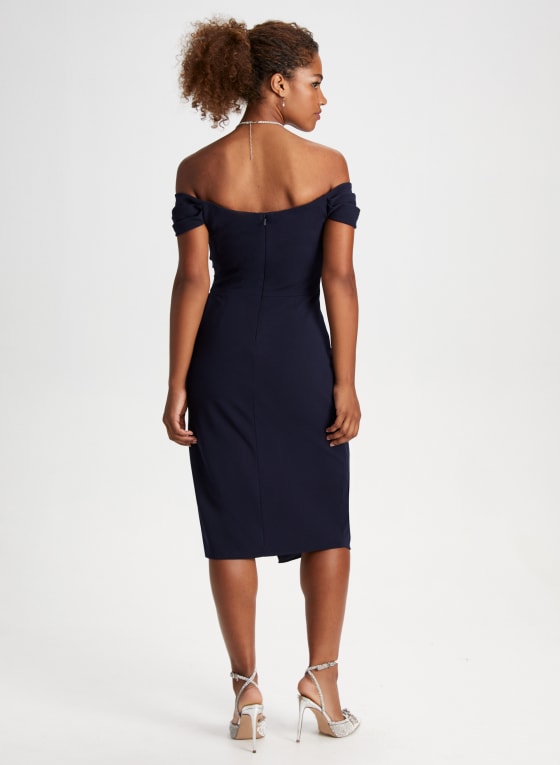 Off-the-Shoulder Ruffle Dress