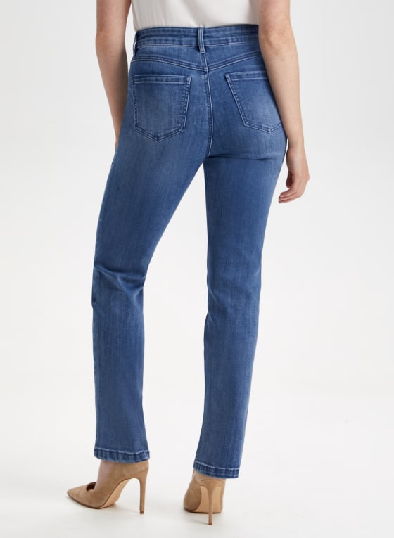 Floral Embroidered Jeans