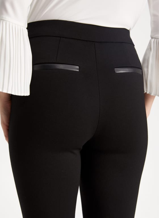 Straight Leg Pull-On Pants