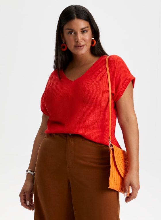 Ribbed Knit Top
