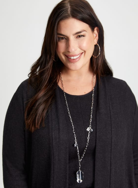 Joseph Ribkoff - Long Open Front Top