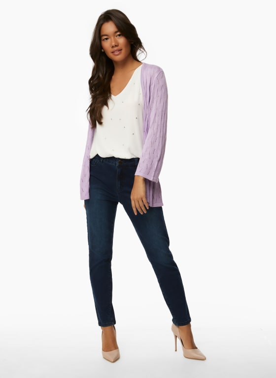 Stud Detail Sleeveless Top