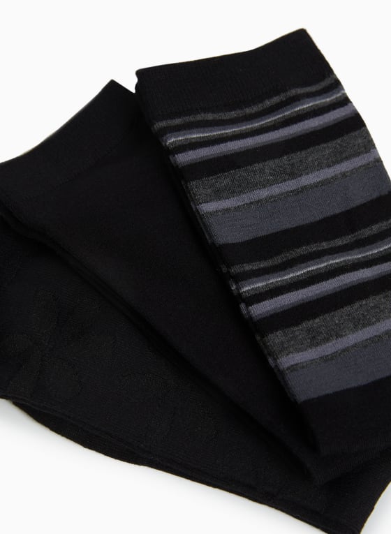 Motif Bamboo Crew Socks 3-Pack