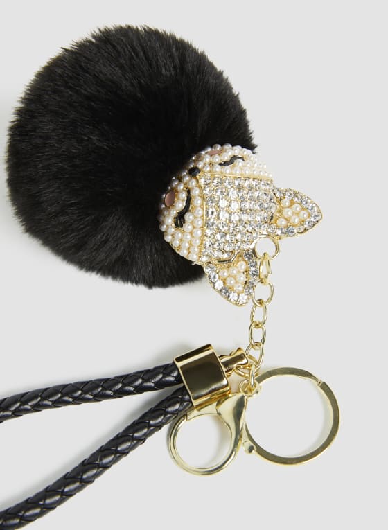 Crystal Fox Key Chain