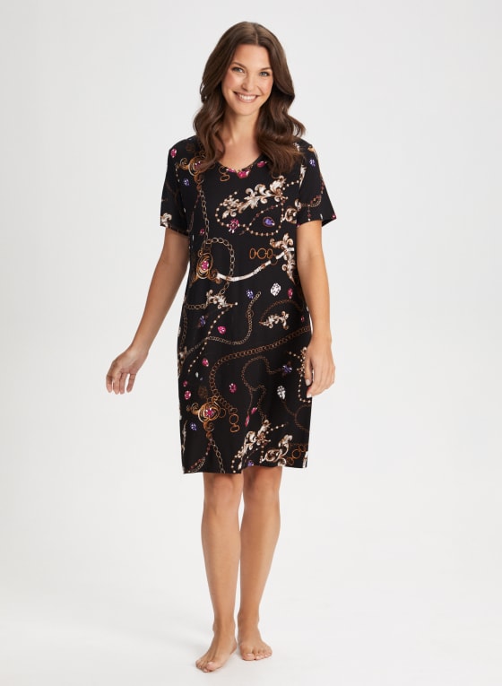 Chain Motif Nightshirt