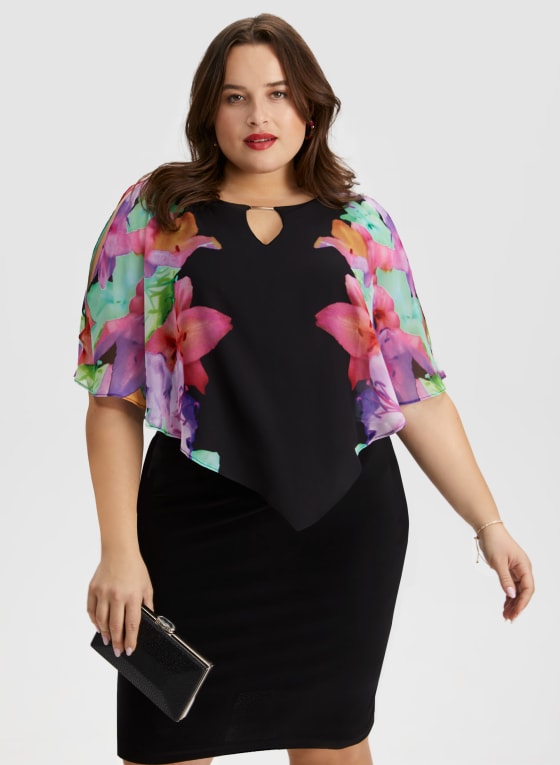 Joseph Ribkoff - Floral Print Dress
