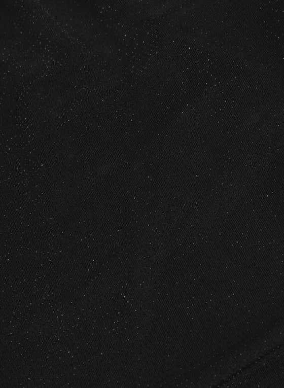 Pull-On Wide Leg Glitter Pants