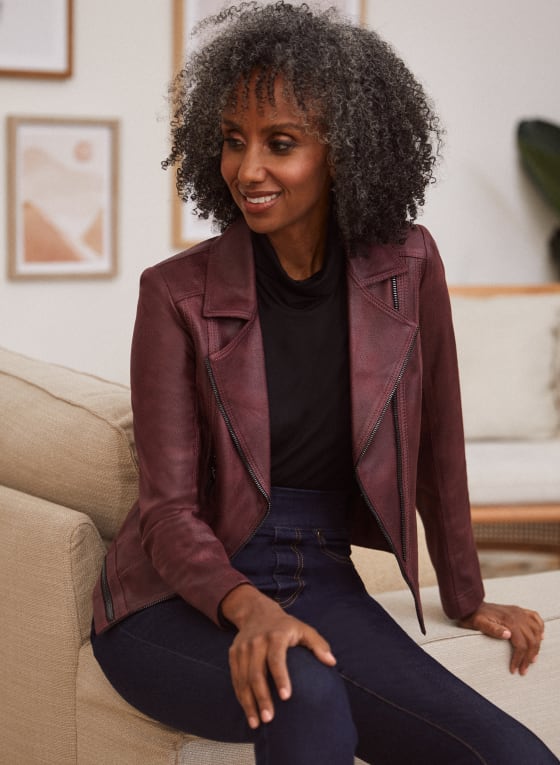Vex - Faux Leather Jacket