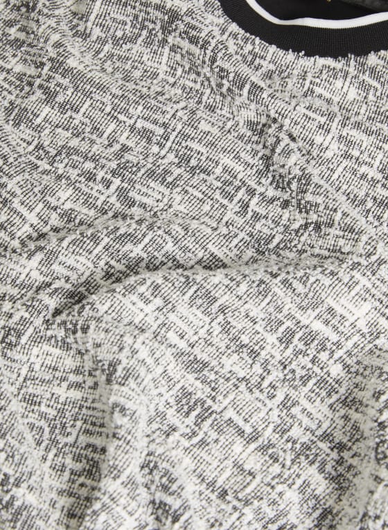 Heather Colour Block Top