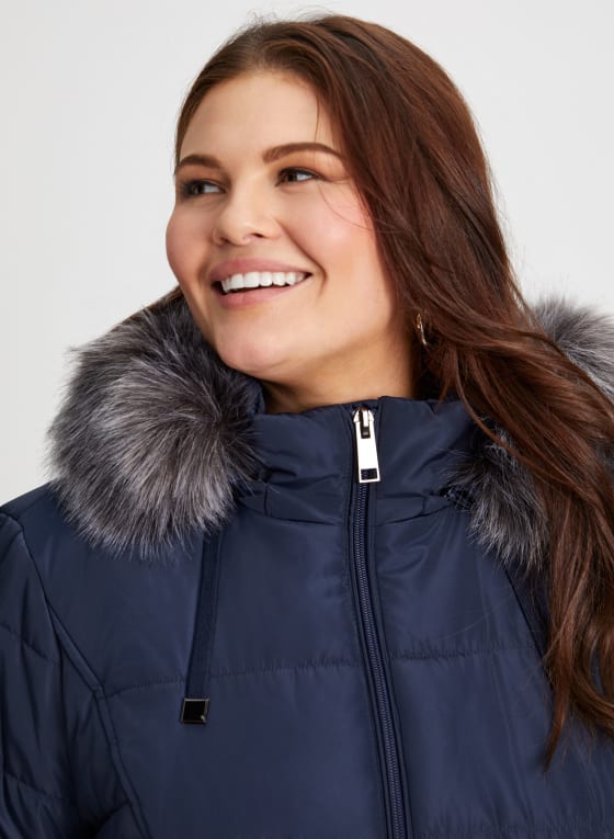 Vegan Down Quilted Coat