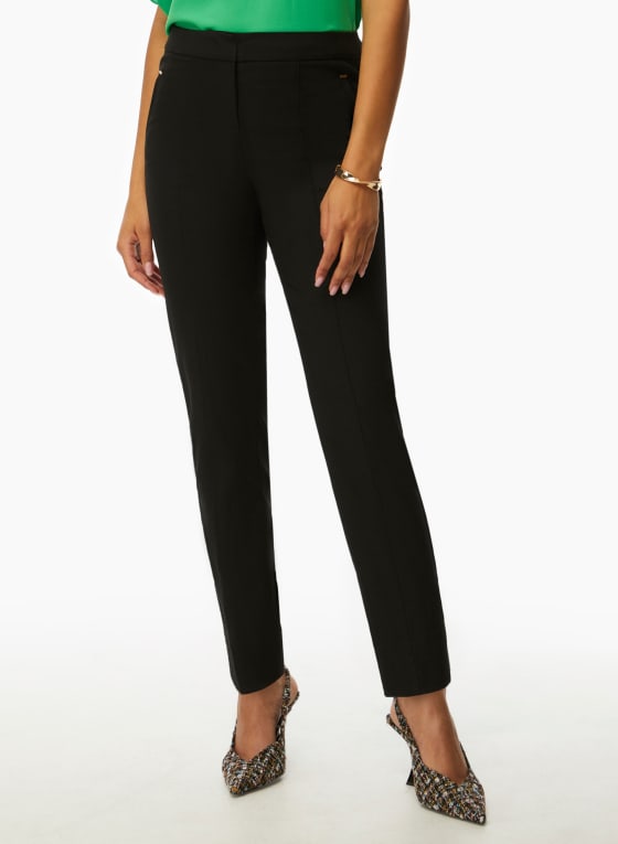 City Fit Slit Hem Pants