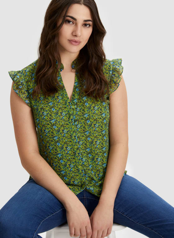 Floral Print Blouse