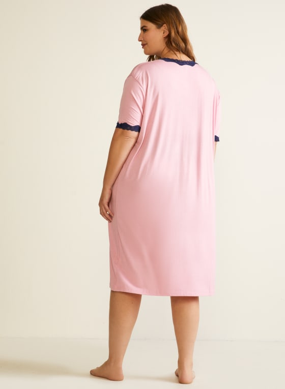 Lace Detail Nightshirt