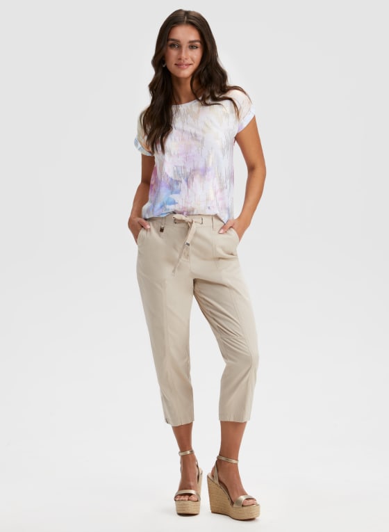 Floral Print Tee