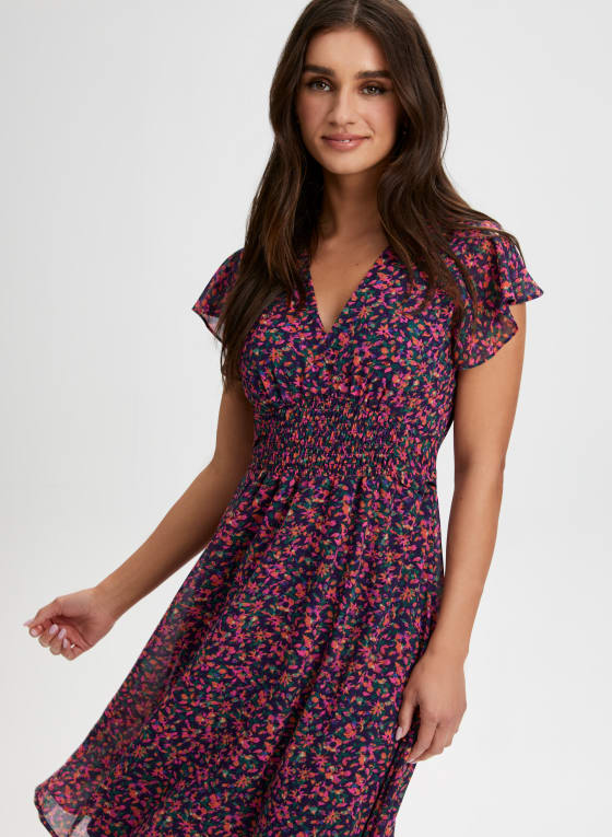 Floral Print Dress