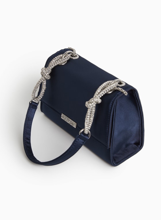 Knot & Crystal Handle Bag