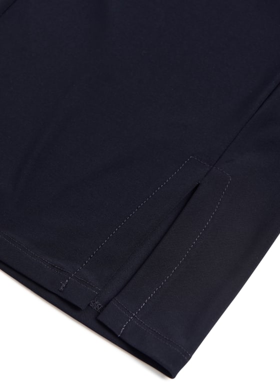 Side Slit Pull-On Capris