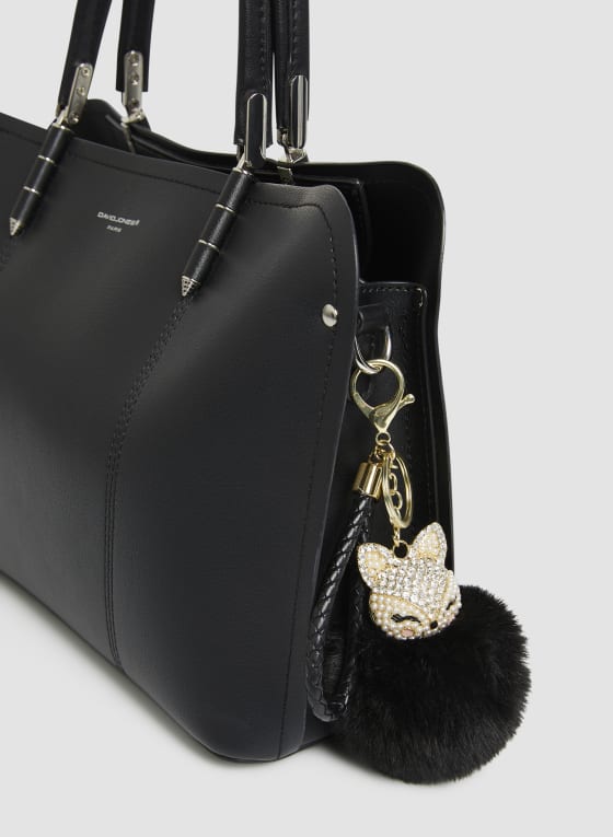 Crystal Fox Key Chain