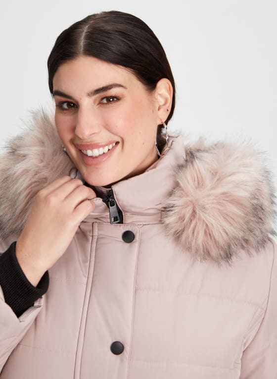 Quilted Vegan Down Coat