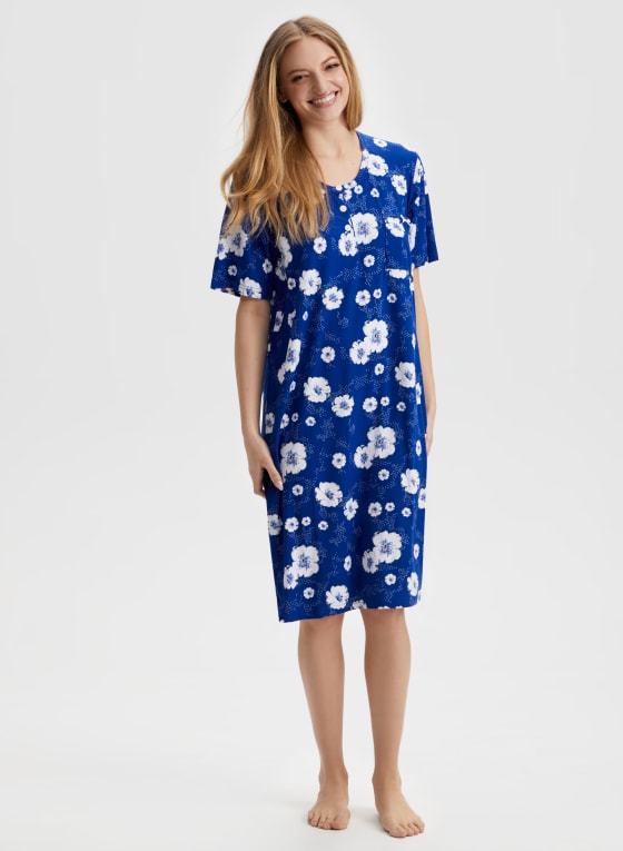 Floral Print Nightgown