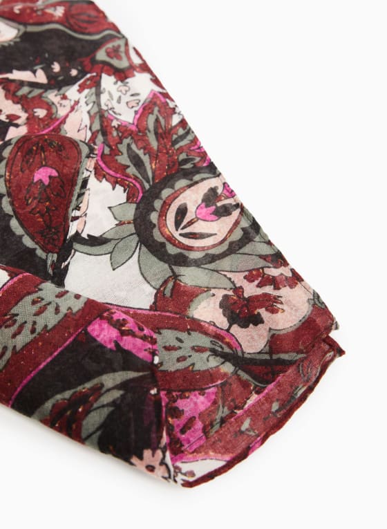Paisley Print Scarf