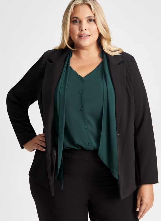 Notch Collar Jacket