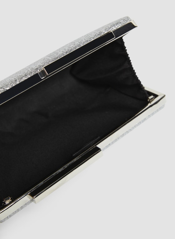 Rectangular Clasp Box Clutch